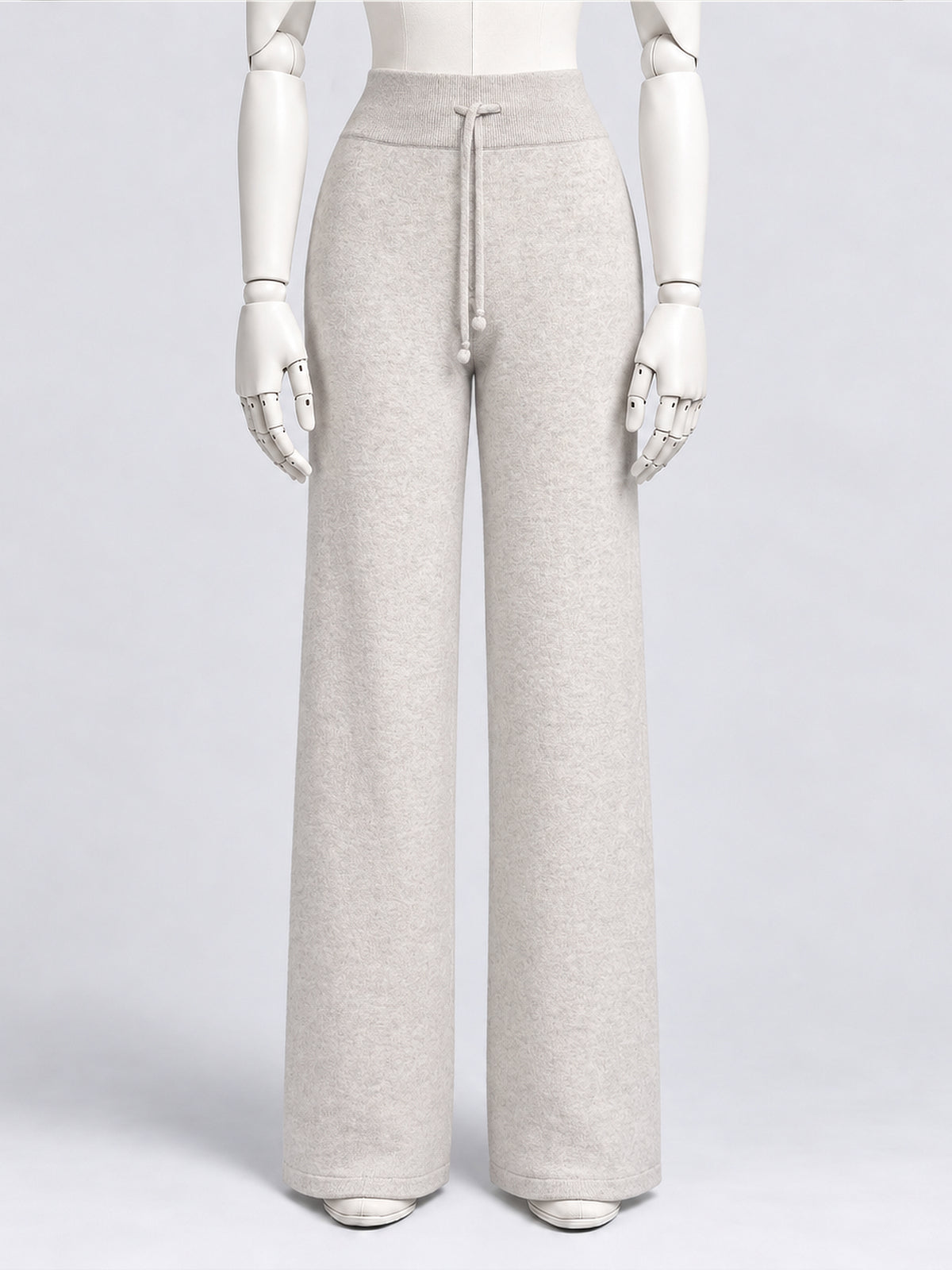 Oyster. Knitted Trousers