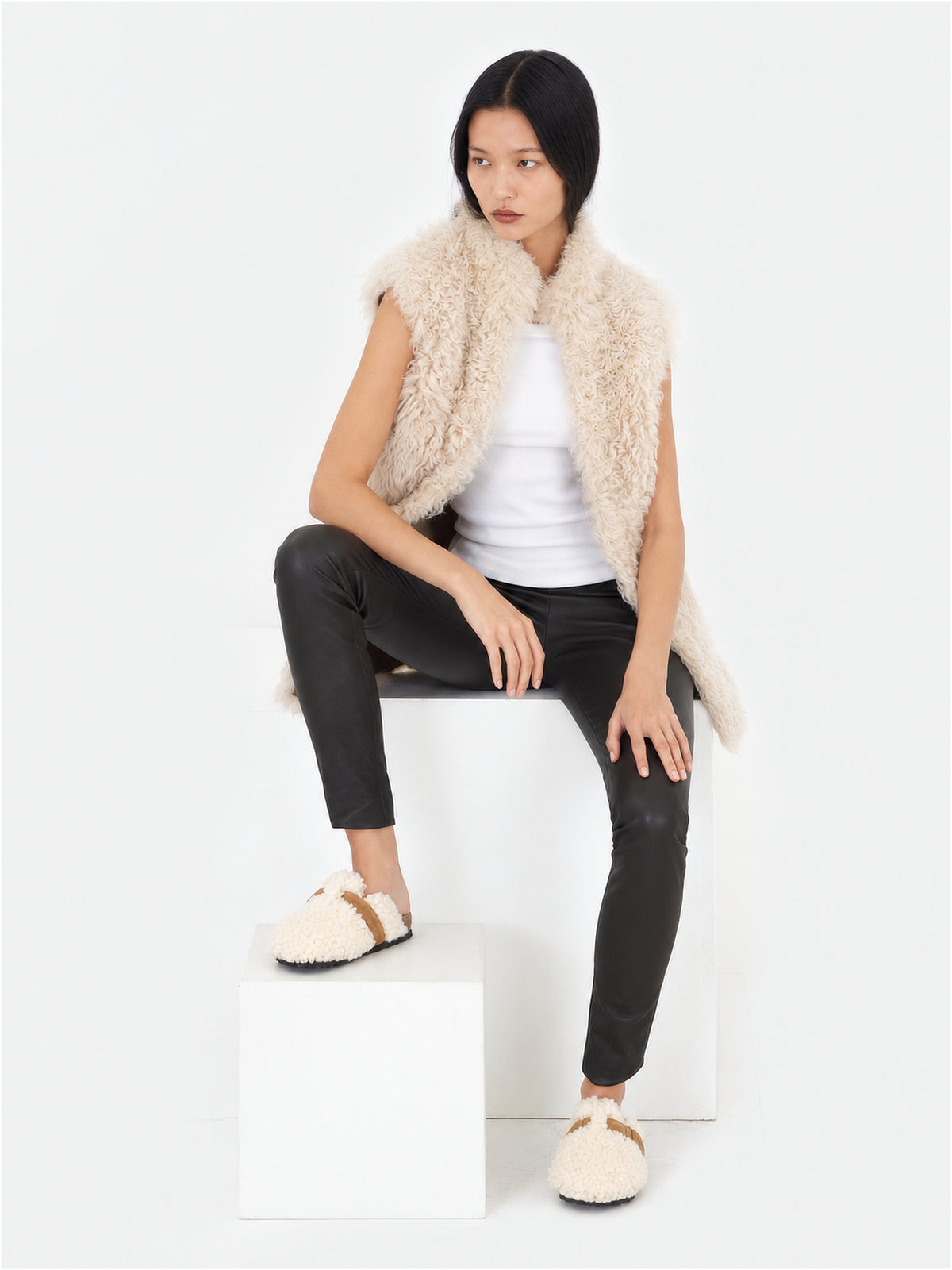Sheepskin Slip On Slippers