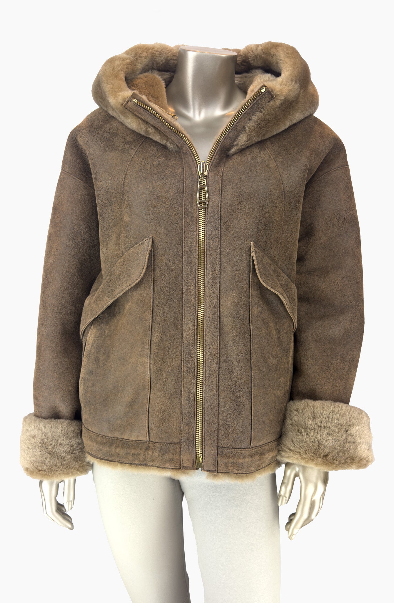 Outlet: Reversible Hooded Aviator Size:10