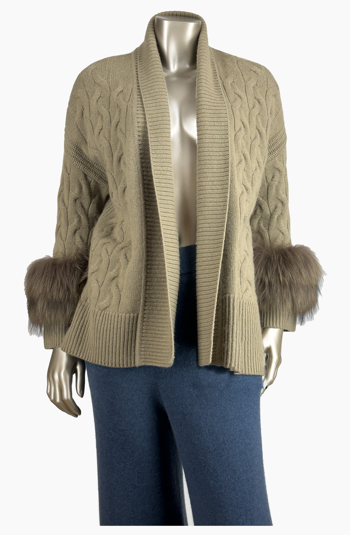 Outlet: Cable Knit, Cardi, Size 10